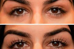 Permanente, lifting e tintas de pestanas